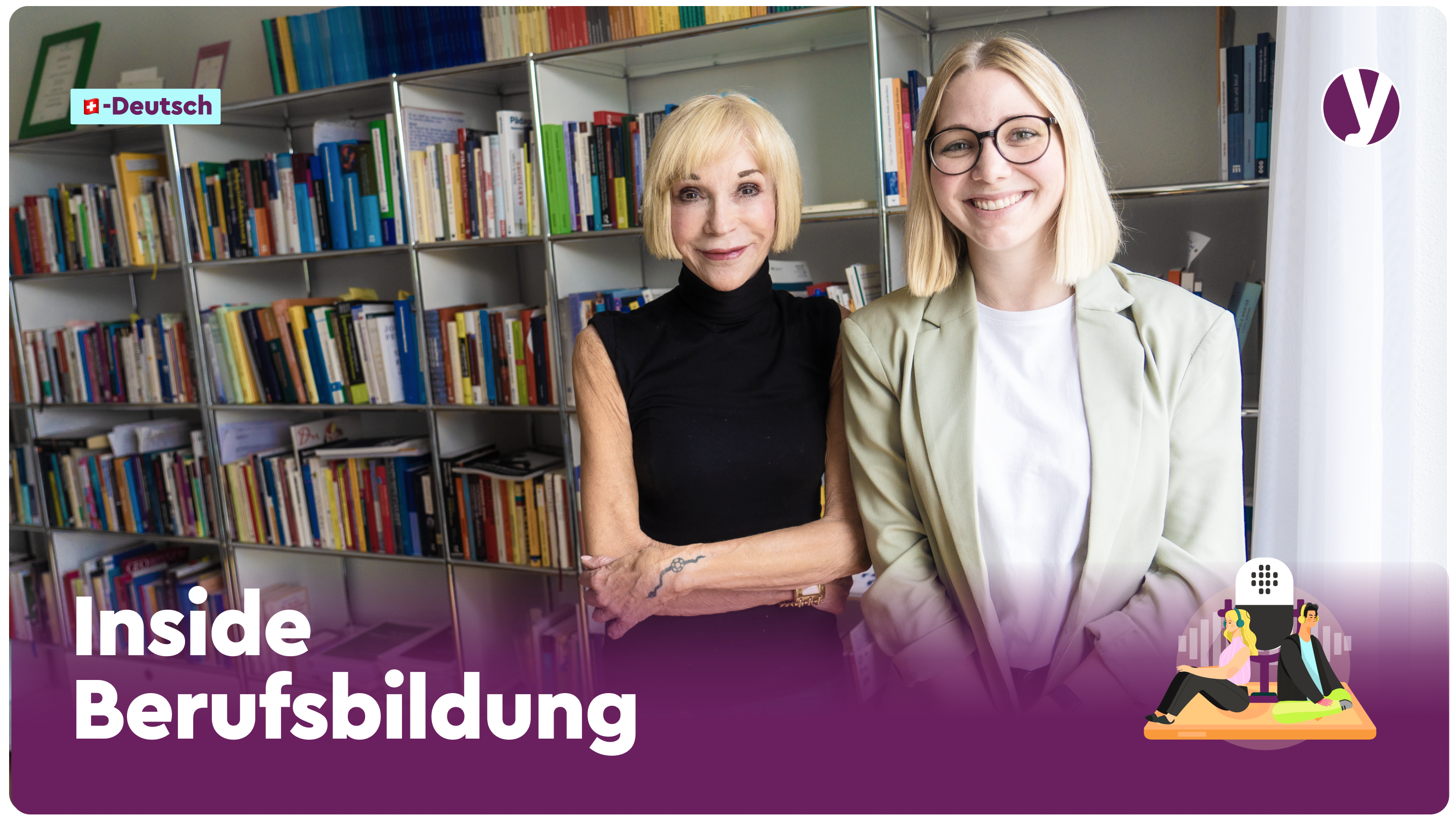 Podcast-Folge 19 mit Gast Margrit Stamm und Moderatorin Stefanie Näf: Wert der Berufslehre kennen.